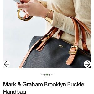 Mark & Graham Satchel- NO MONOGRAM